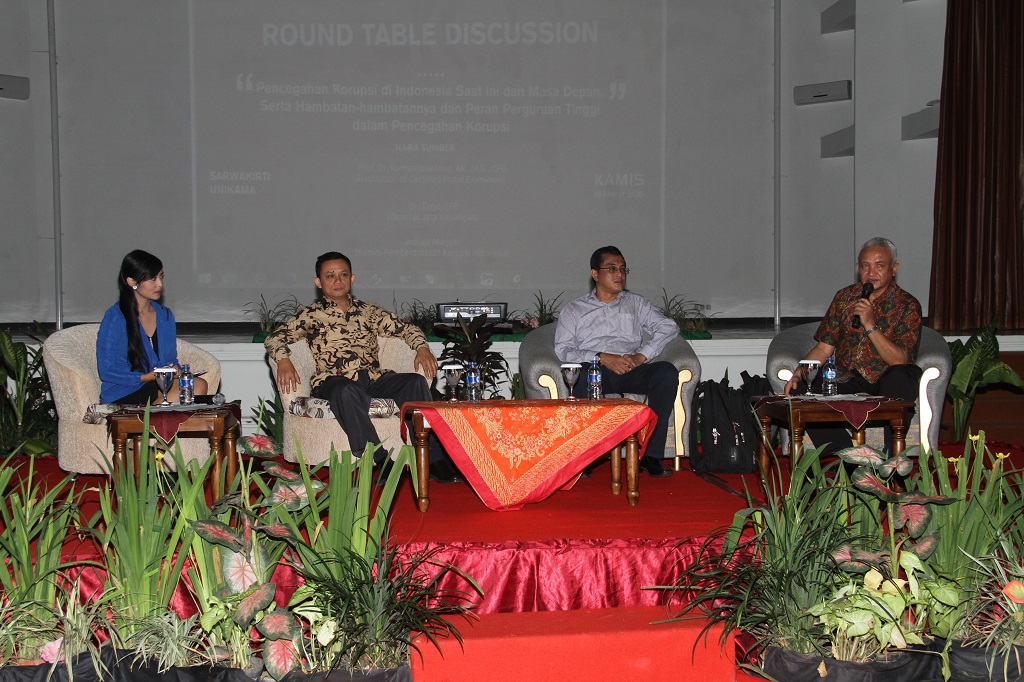 Round Table Discussion dengan Association Certified Fraud Examiners Jawa Timur