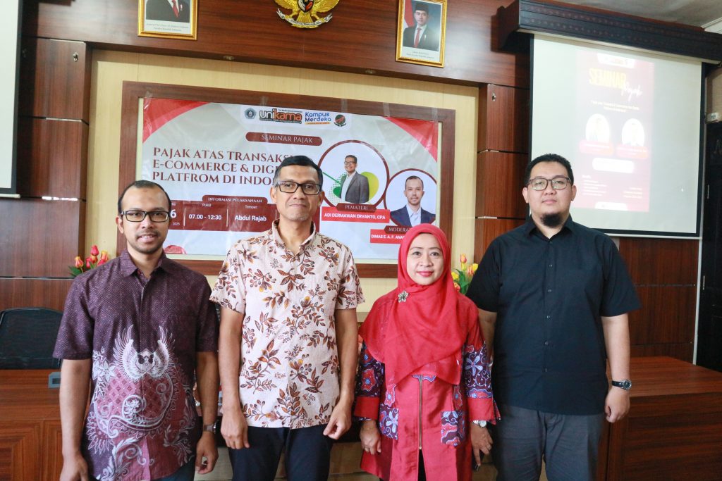HMPS Akuntansi FEB UNIKAMA Gelar Seminar Pajak: Fokus Pajak atas Transaksi E-Commerce dan Digital Platform