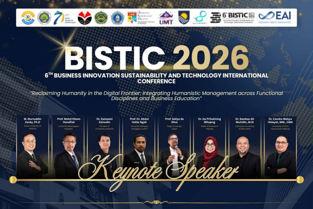 Perkuat Jejaring Global, Dr. Candra Wahyu Hidayat Wakili FEB UNIKAMA di Konferensi Internasional BISTIC 2026